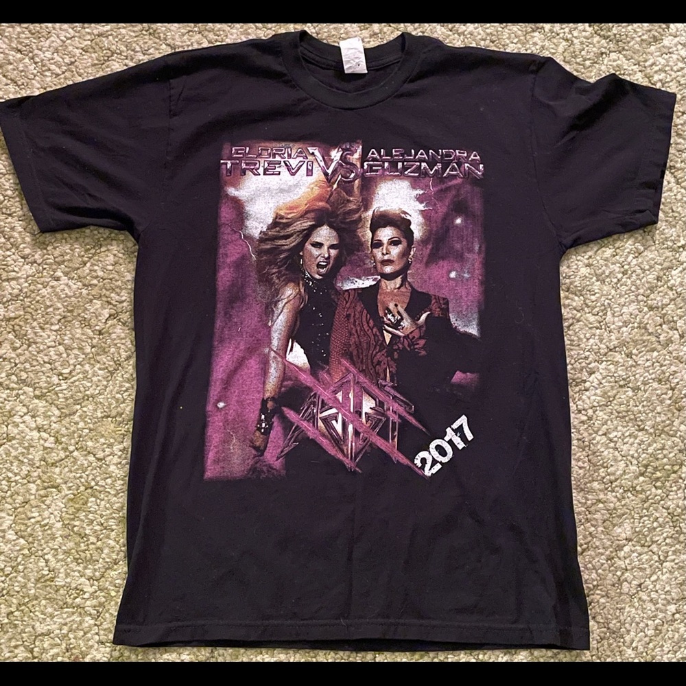 Original Concert Gloria Trevi VS.Alejandra Guzman 2017 Shirt Size Youth M